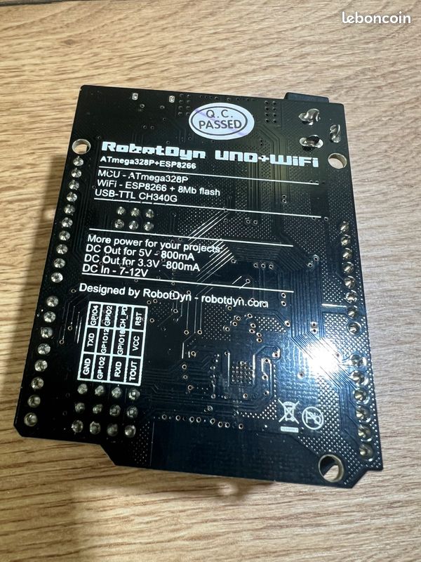 Carte développement uno atmega wifi (image 2)