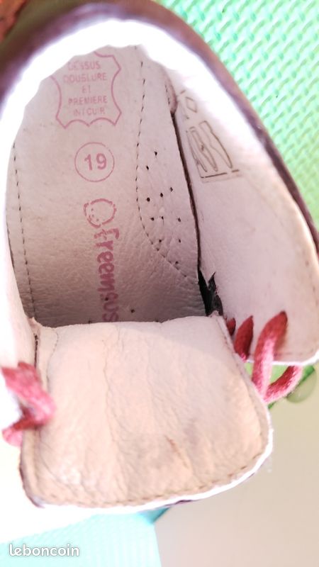 Chaussures bébé fille à lacets Chaussures