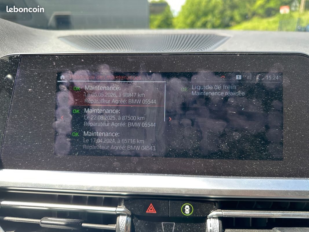 BMW SERIE 3 G20 M340d xDrive 340 ch BVA8 Garantie 12 mois (image 18)