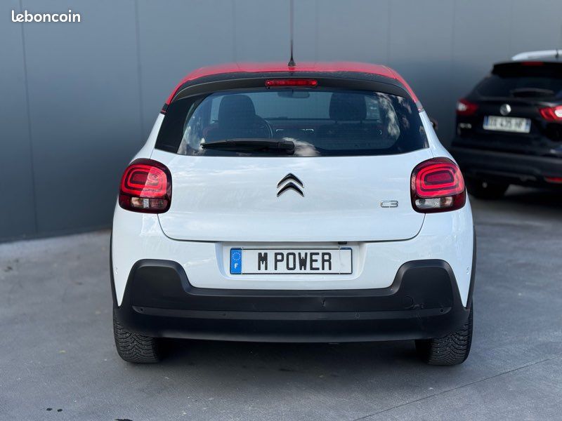 Citroen c3 boîte auto eat6 1.2 thp 110 cv shine pack bva / bi color / boîte automatique (image 6)