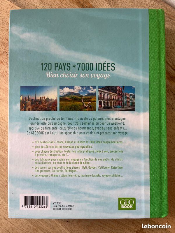 Livre GEOBOOK – 120 Pays, 7000 idées : Bien choisir son voyage (image 3)