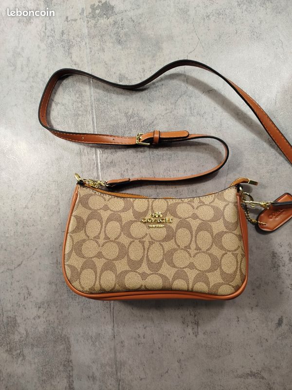 Sac à main Coach en cuir à motif y2k Femme (image 1)