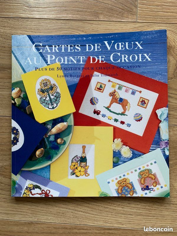 Livre point de croix cartes de vœux (image 1)