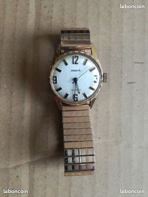 Montre Bracelet Homme Trib Vintage Mécanique - Symbole Jeux Olympiques - Occasion Bon état