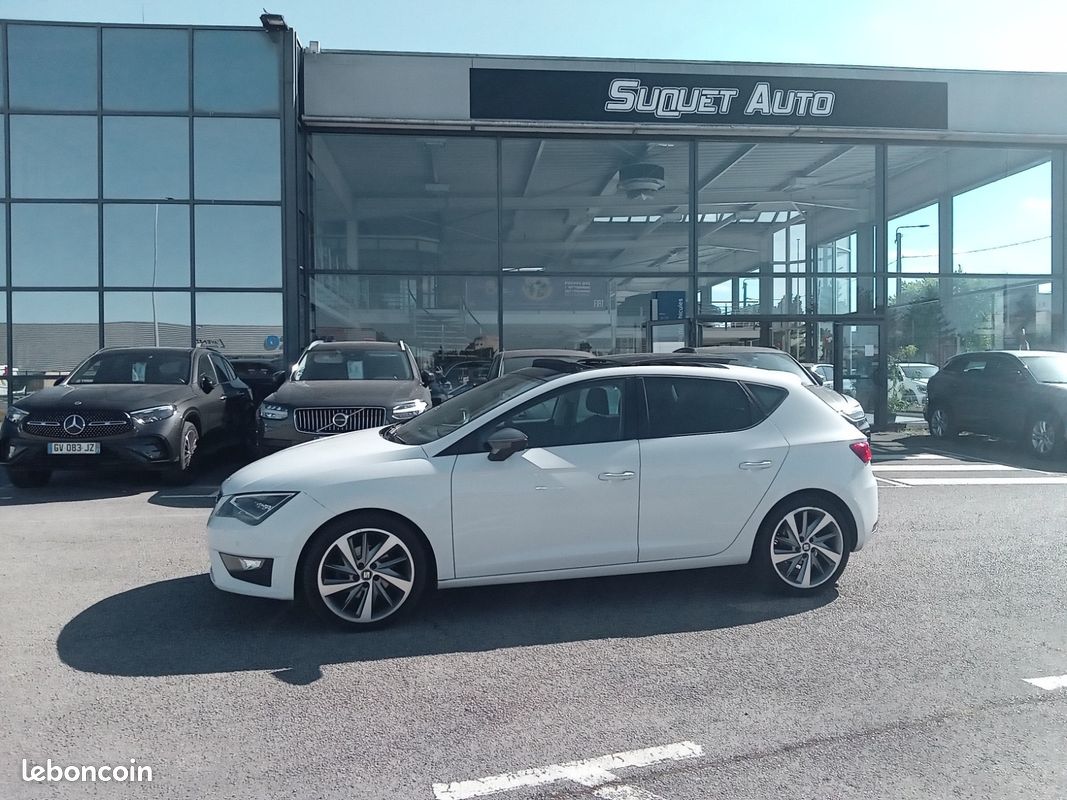 SEAT LEON 2.0 TDI 150 Start/Stop DSG6 FR / VENTE DESTINÉE UNIQUEMENT A PROFESSIONNEL DE L'AUTOMOBILE (image 9)