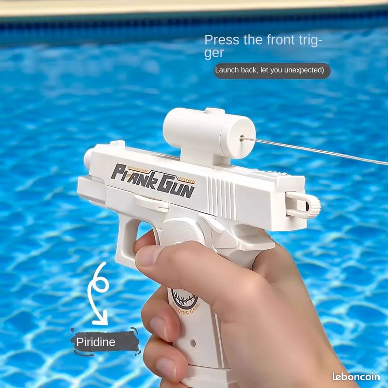 Cochon rose - Pistolet à eau en forme de dinosaure pour enfant, jouet Cochon rose - Pistolet à eau en forme de dinosaure pour enfant, jouet