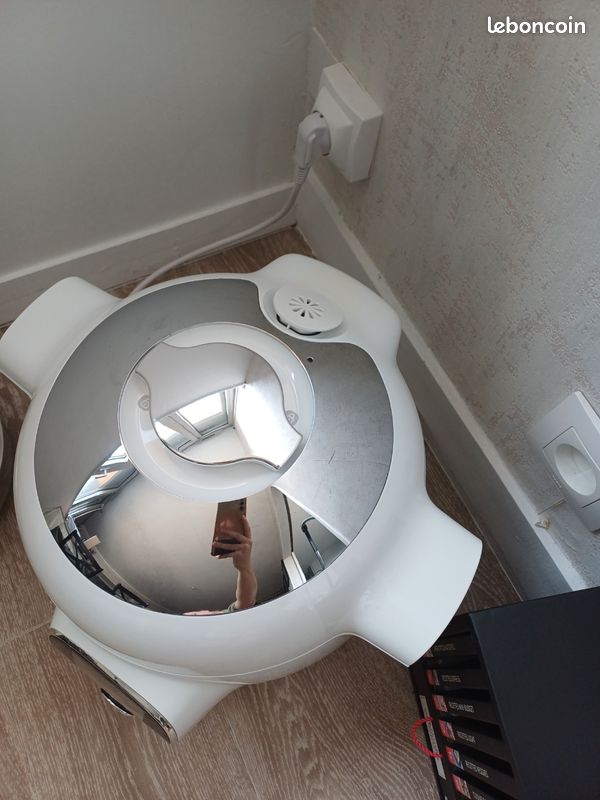 Moulinex Cookeo Blanc/Bordeaux + Livres de recettes + Panier vapeur (image 7)