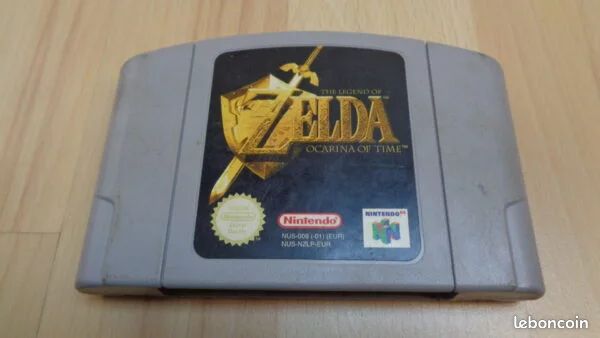 Jeu Nintendo 64 – Zelda Ocarina of time (image 3)