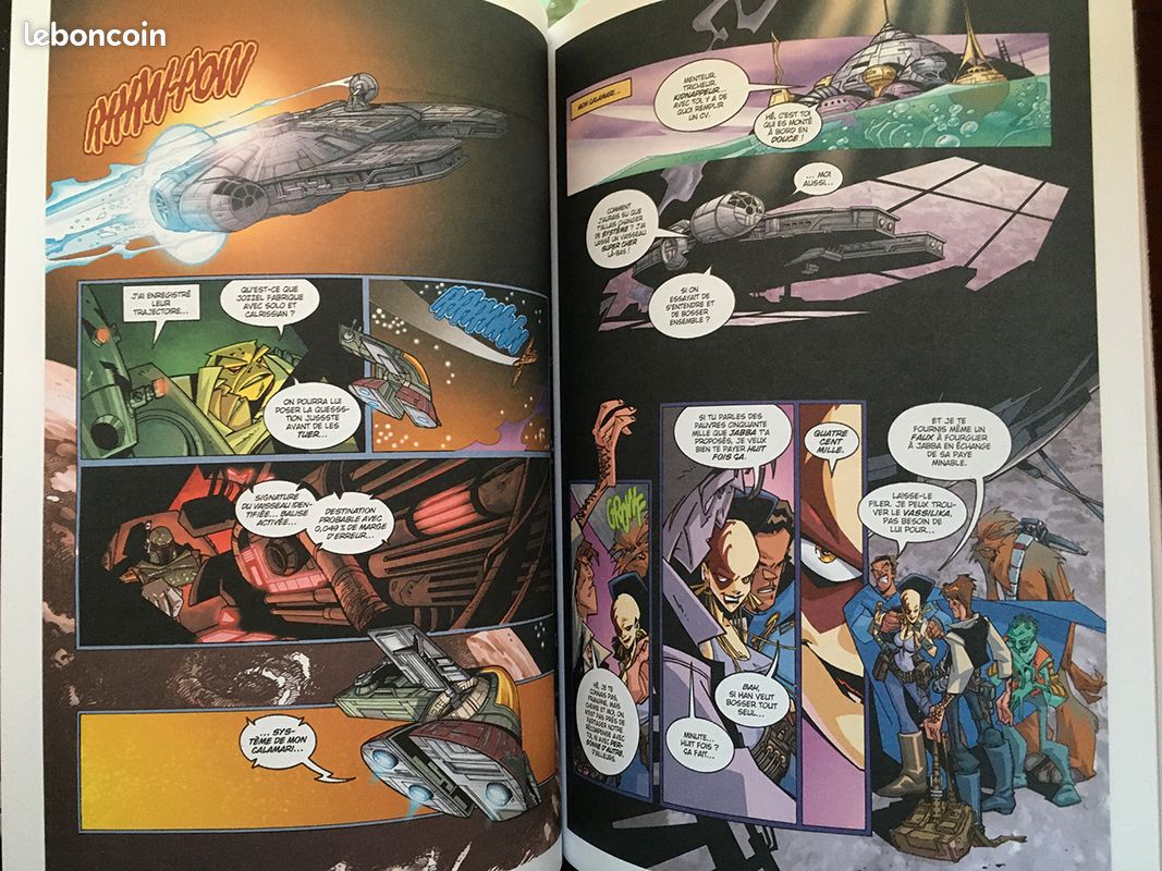 Album BD Comics Star Wars "Les vauriens de la galaxie" (tome 3) (image 3)