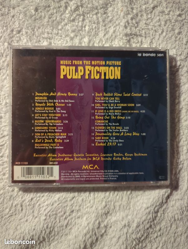 CD Pulp Fiction BO (image 2)