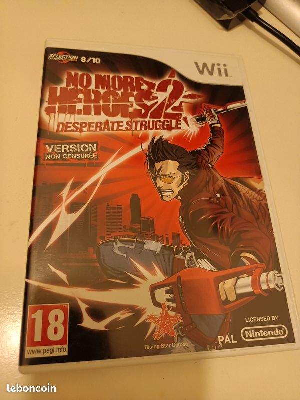 WII No More Heroes - Neuf sous blister 5060102950912
