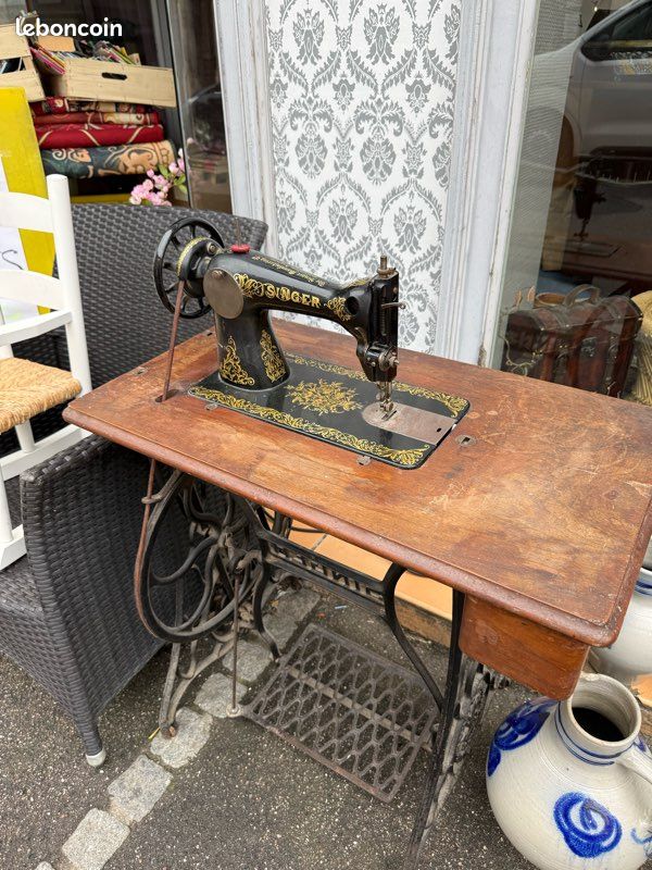 Machine à coudre singer vintage (image 1)