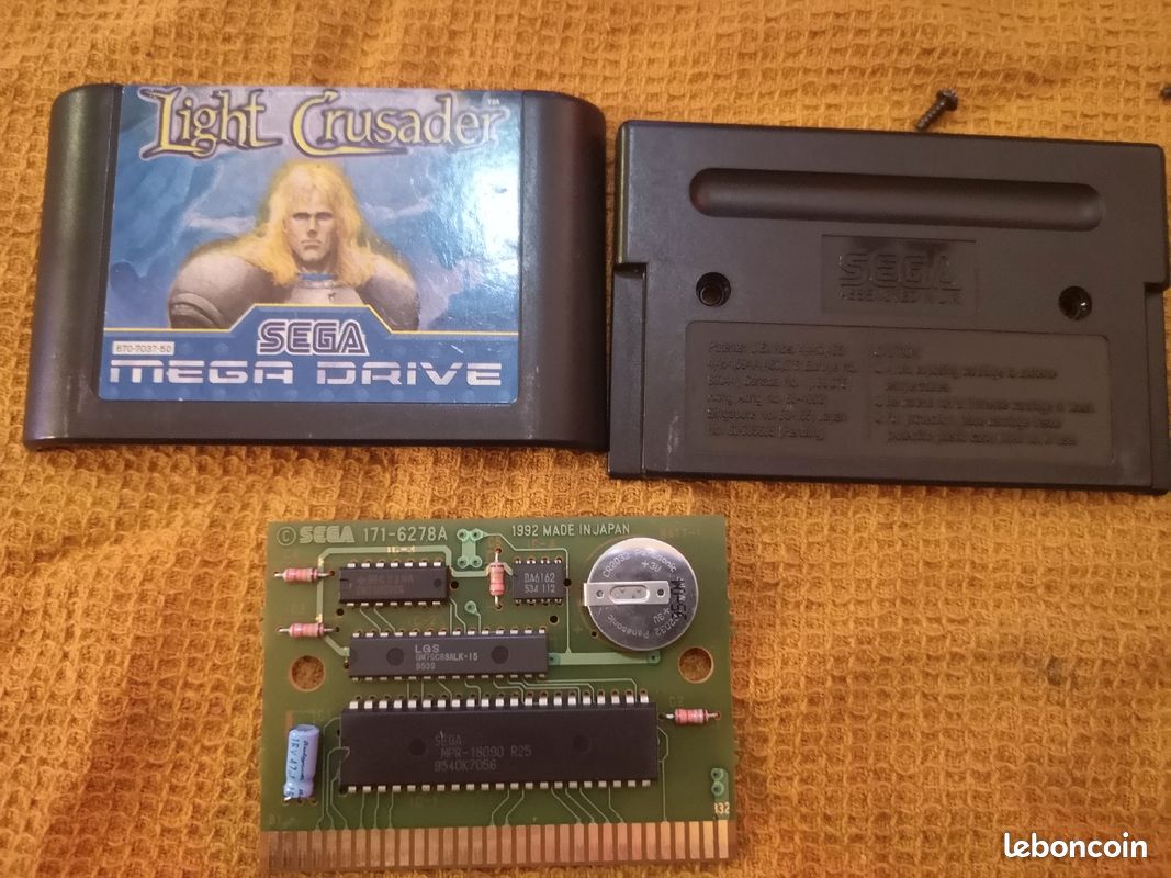 Light Crusader Le Mystère de Green Rod megadrive vf officiel Fonctionnel (image 1)