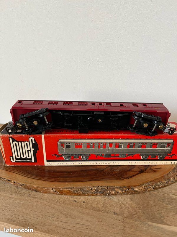 Lot De 3 Wagons British Railways Jouef (échelle HO) - Occasion En Très Bon état, Vintage