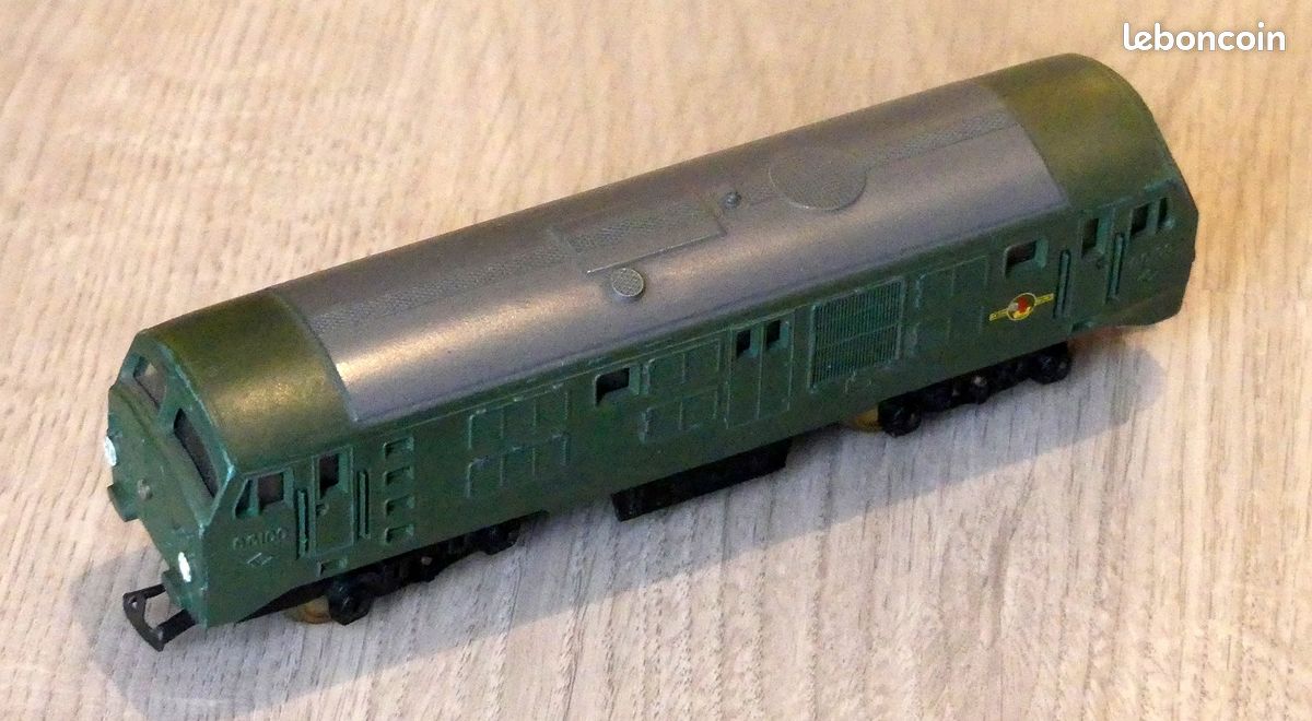 Locomotive Jouef HO Far West – Échelle HO – État D'occasion (manque Pare-buffle) – Testée