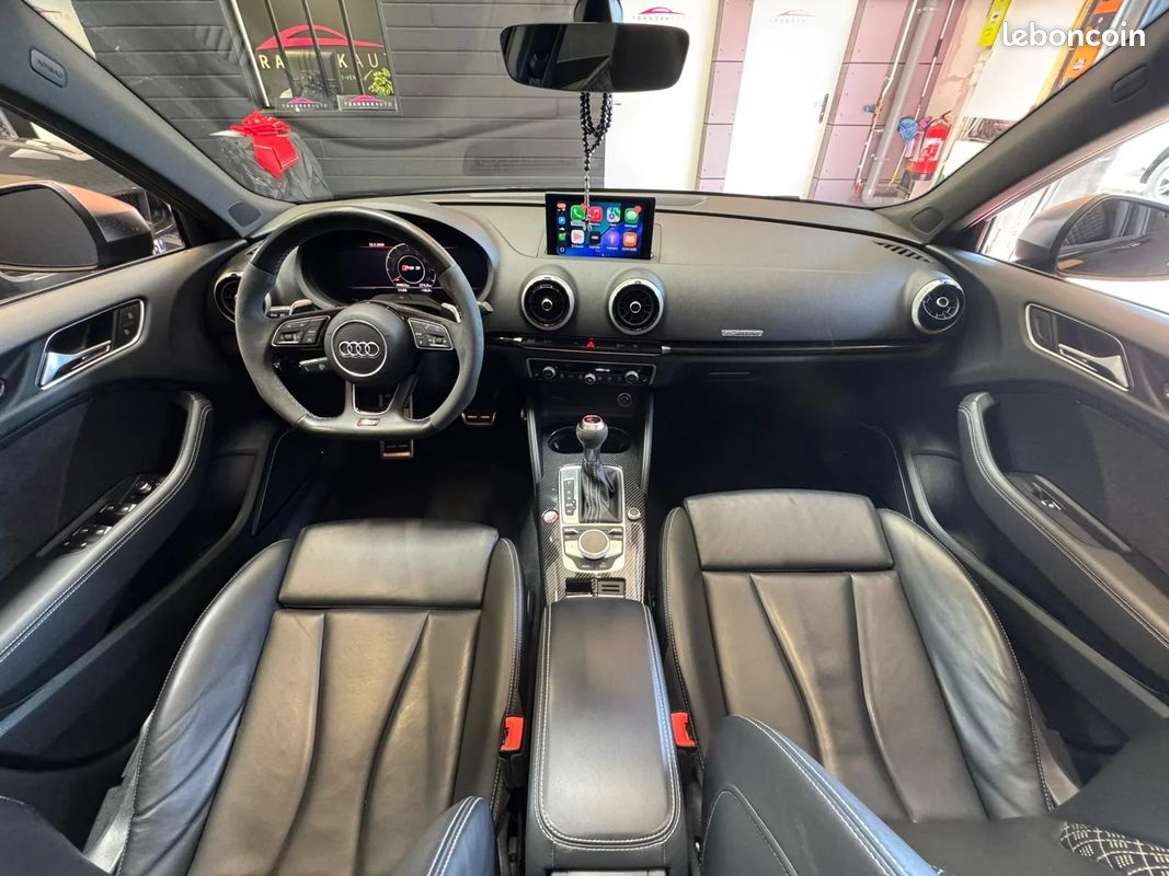 AUDI RS3 SPORTBACK 2.5 TFSI 400 S tronic 7 Quattro - Toit ouvrant - Caméra de recul - Bang et olufsen - Sièges chauffants (image 14)