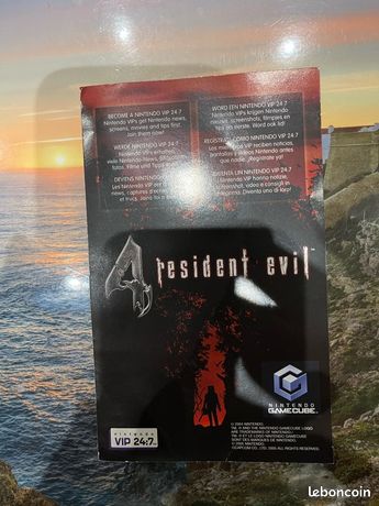 Carte VIP Resident Evil 4 Sur Gamecube – Version PAL, Bon état