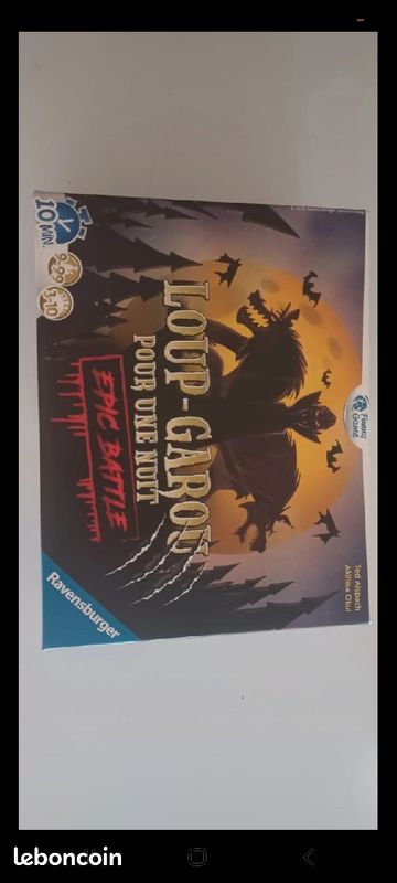 Jeu de société : le loup garou épic battle (image 1)