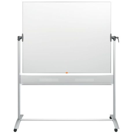 Tableau blanc mobile magnétique double face, tableau magnétique blanc avec  roulettes, grand tableau blanc roulant pour bureau, maison, salle de classe