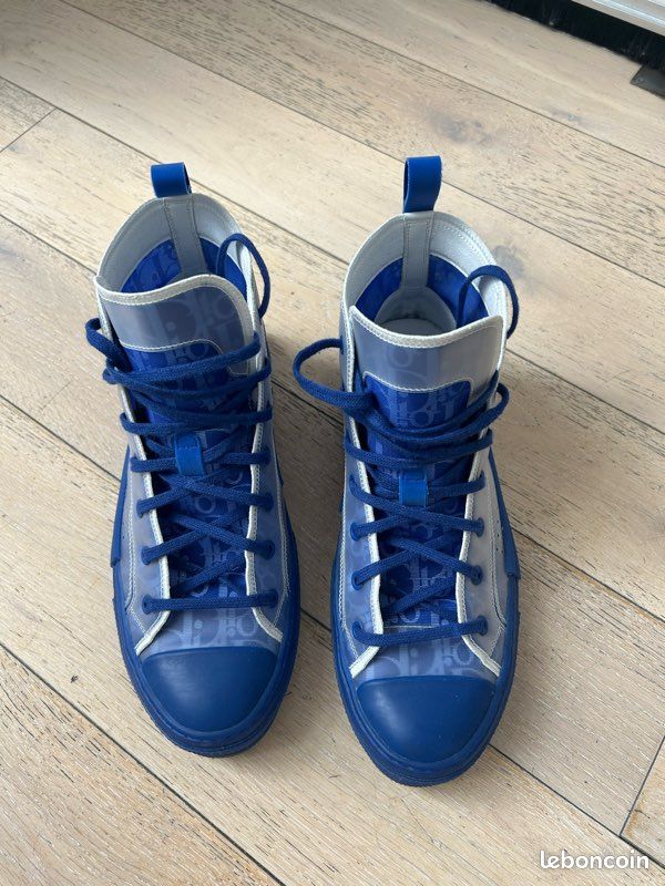 Sneakers Dior homme B23 bleues Chaussures