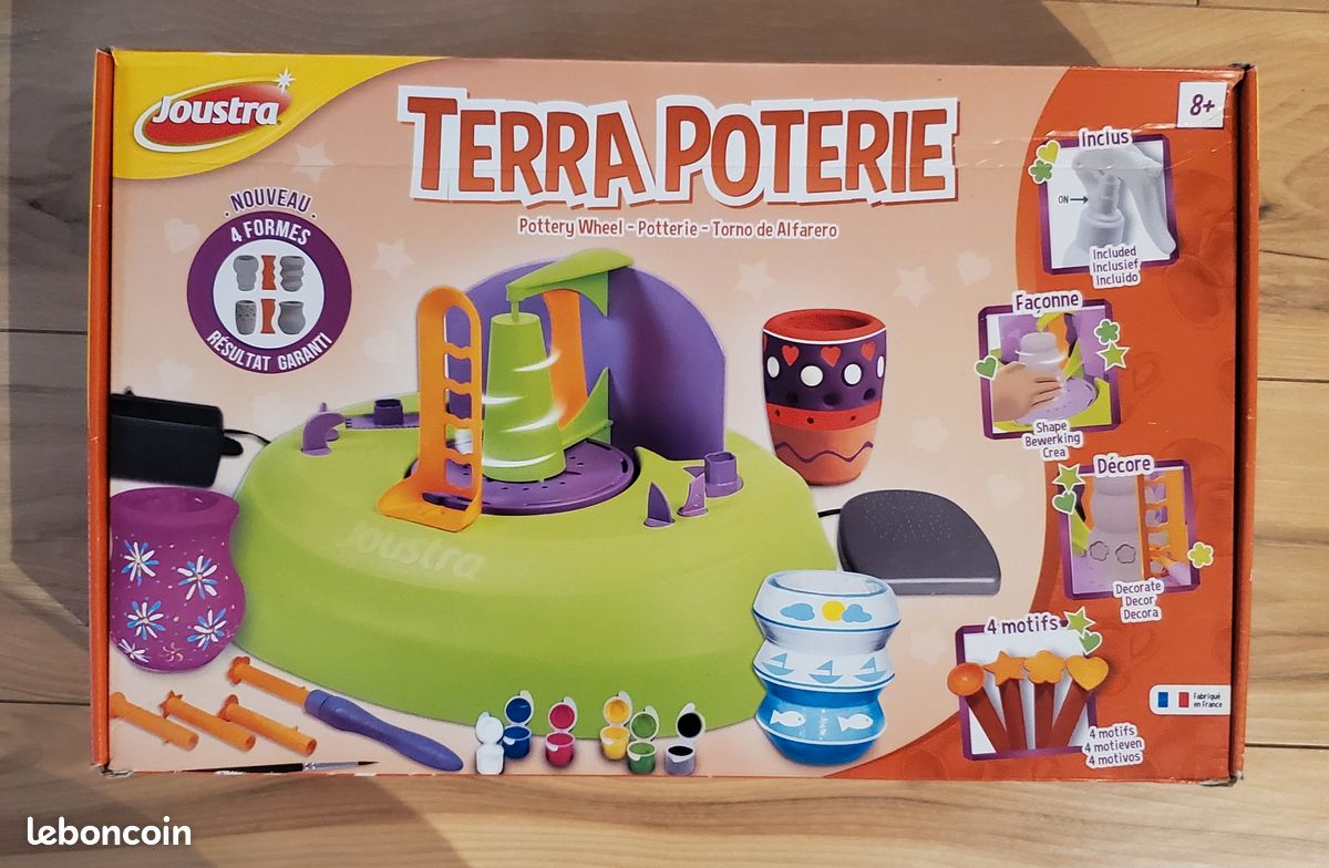 Jeu Joustra Terra Poterie (fabrication de poterie pour enfant) (image 1)