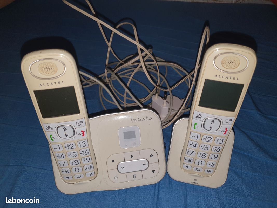 Lot 2 téléphone fixe versatis (image 1)