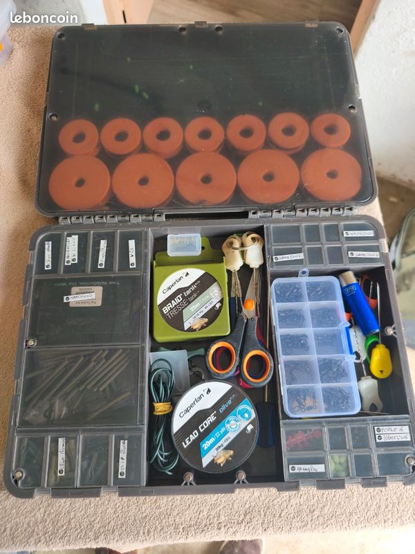Ensemble d'outils aiguilles à appât dur trousses de pêche grossière