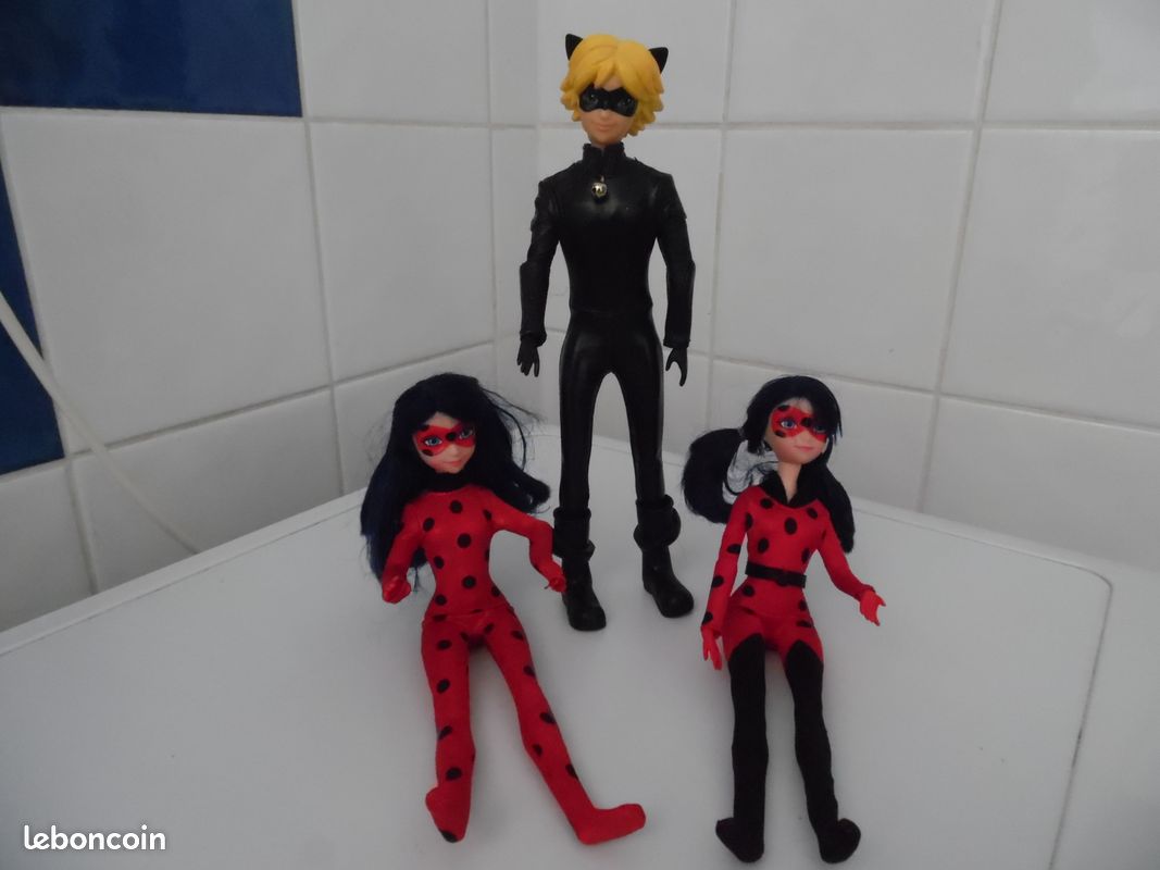 3 figurines Lady bug (image 3)