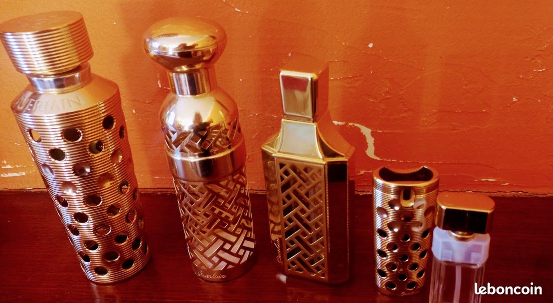 Lot 4 Etuis vintage pour recharge EDT Guerlain (image 1)