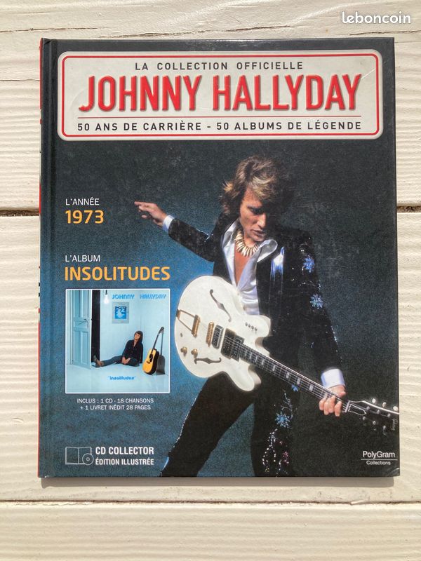 Cd + livret 1973 johnny hallyday la collection officielle (image 1)
