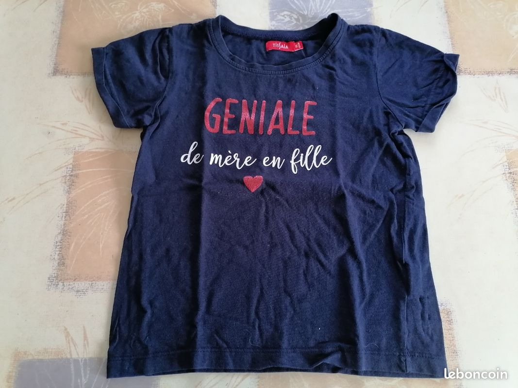 T-shirt fille 8ans (image 1)