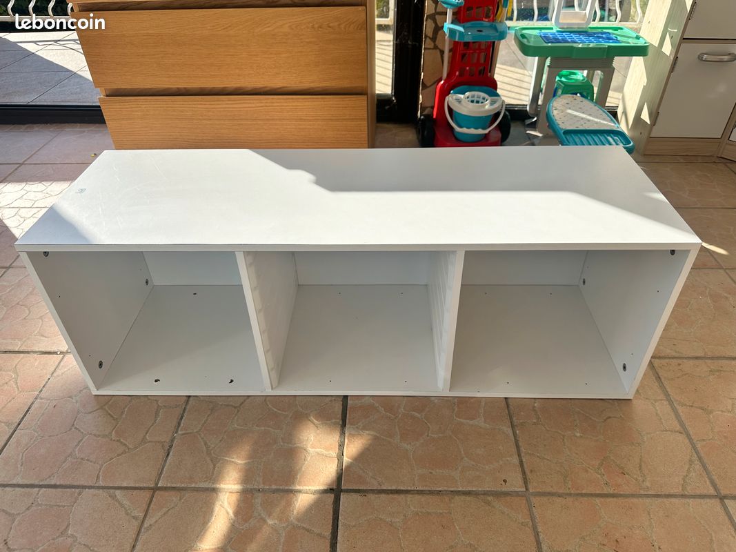 Structure 3 cases en bois blanc ALINEA ZAC (image 3)