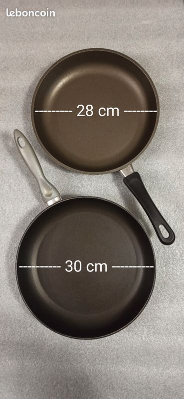 Lot de 2 poêles, 28 cm & 30 cm (image 5)