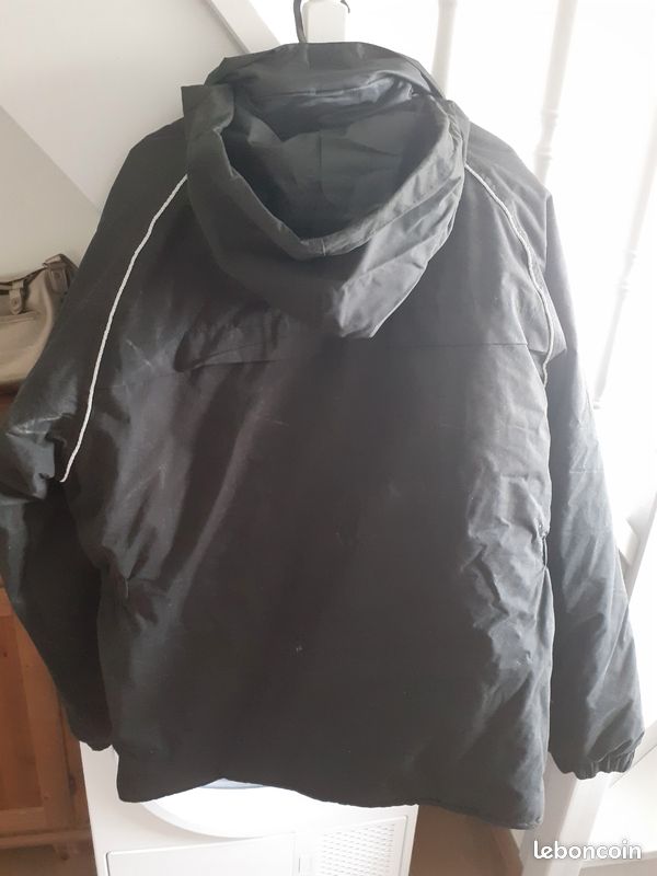Blouson homme noir (image 4)