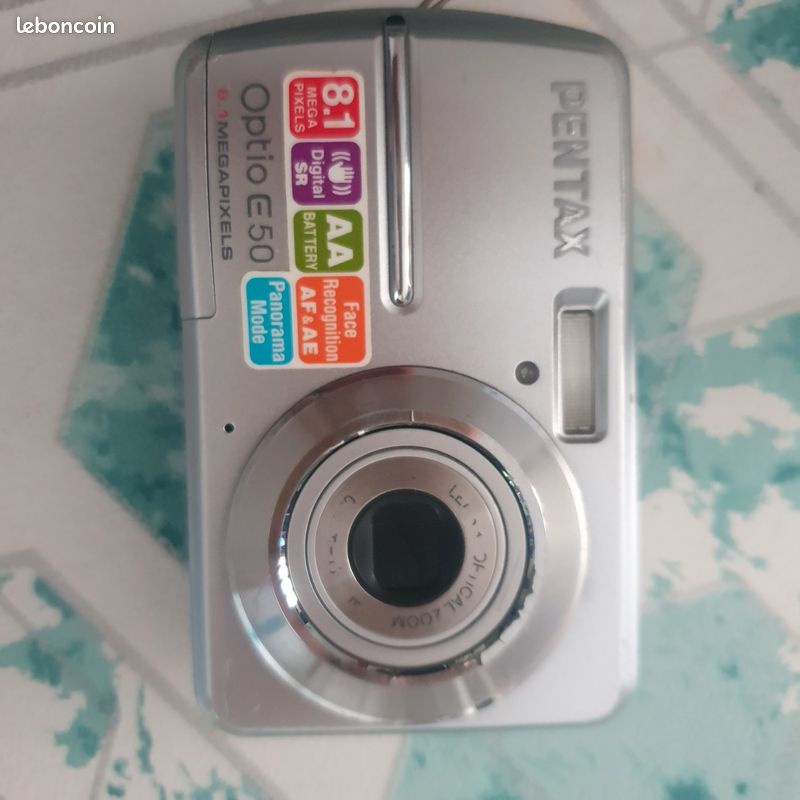 Optio E50 Pentax Point And Shoot Digital Camera Appareil Photo