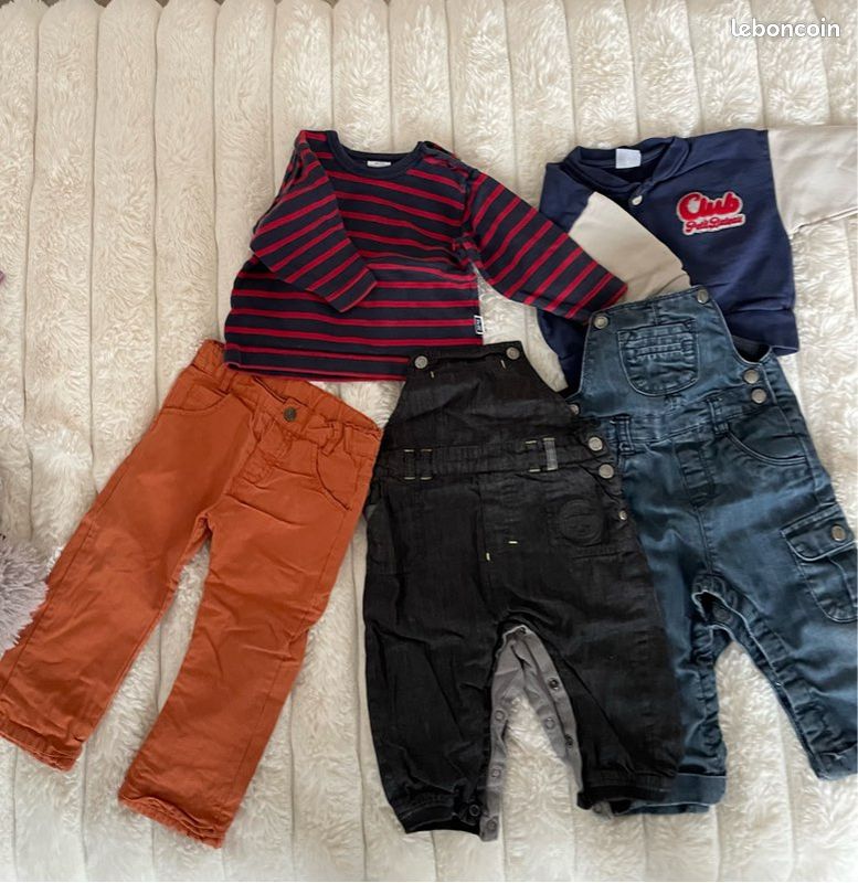 Lot des vêtements garçon 12 mois (image 1)