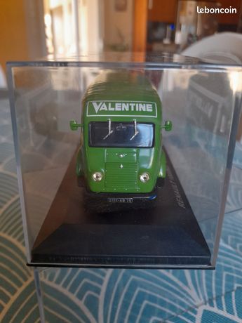 Micro Miniature GITANES Renault 1000kg Verte, échelle 1/100, Métal, Avec Boîte