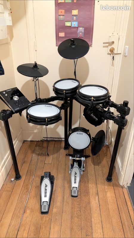 Alesis Command SE Kit - Batterie Electronique en Peau Maillée
Connexion USB MIDI, Chargement De Sample, 70 Kits, 600+ Sons, 120
Pistes (image 1)