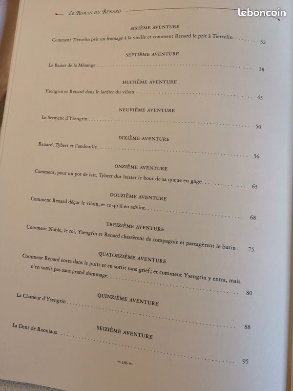Livre Le ROMAN du RENARD (image 5)