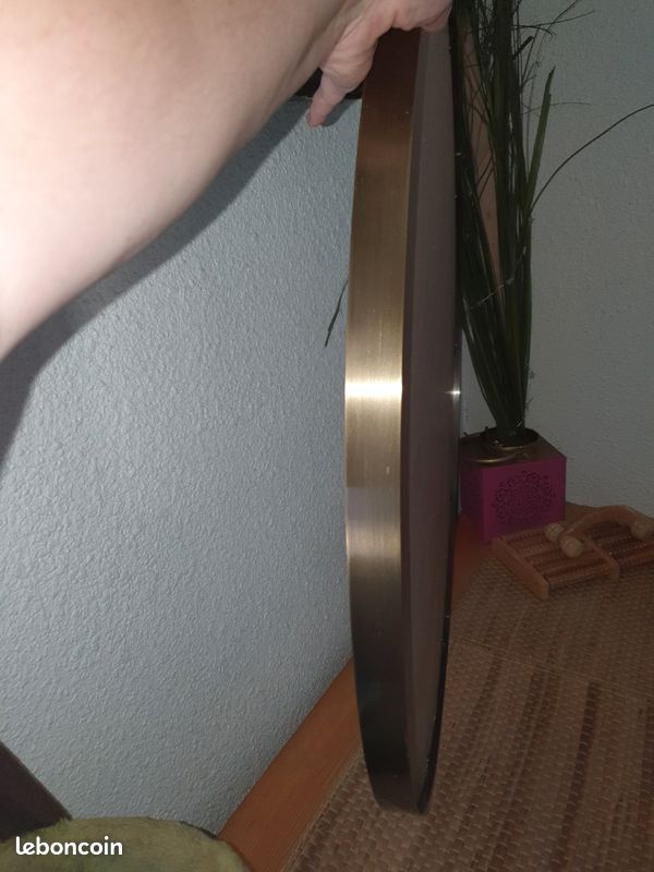 A vendre Grand miroir rond 81cm de diamètre (image 3)