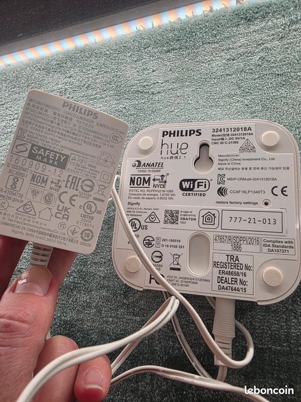Pont Philips Hue Bridge (Neuf Sous Blister) - Module Officiel