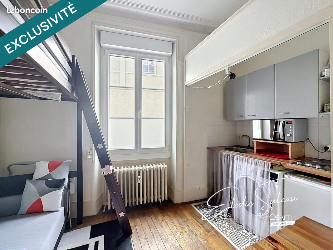Appartement 1 pièce 18 m² · à Angers · 18 m² · 113 000 €