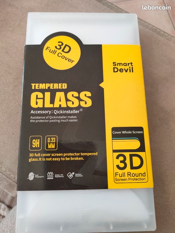 Verre trempé vitre anti cassé Huawei p40 2 packs (image 3)