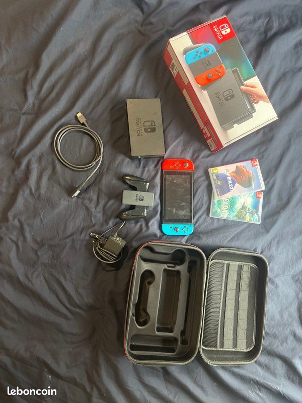 Console Nintendo switch et accessoires (image 1)