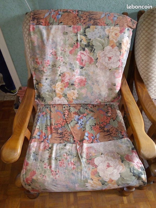 Canapé 3 places et fauteuil (image 2)