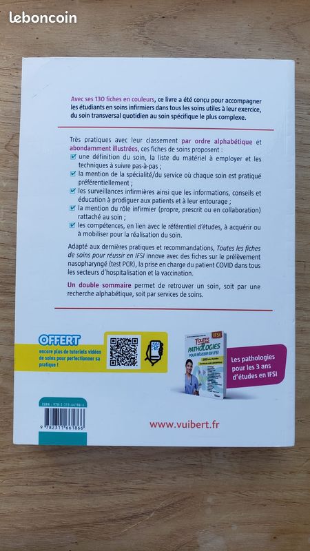 Toutes les fiches de soins pour réussir en IFSI - VUIBERT (image 2)