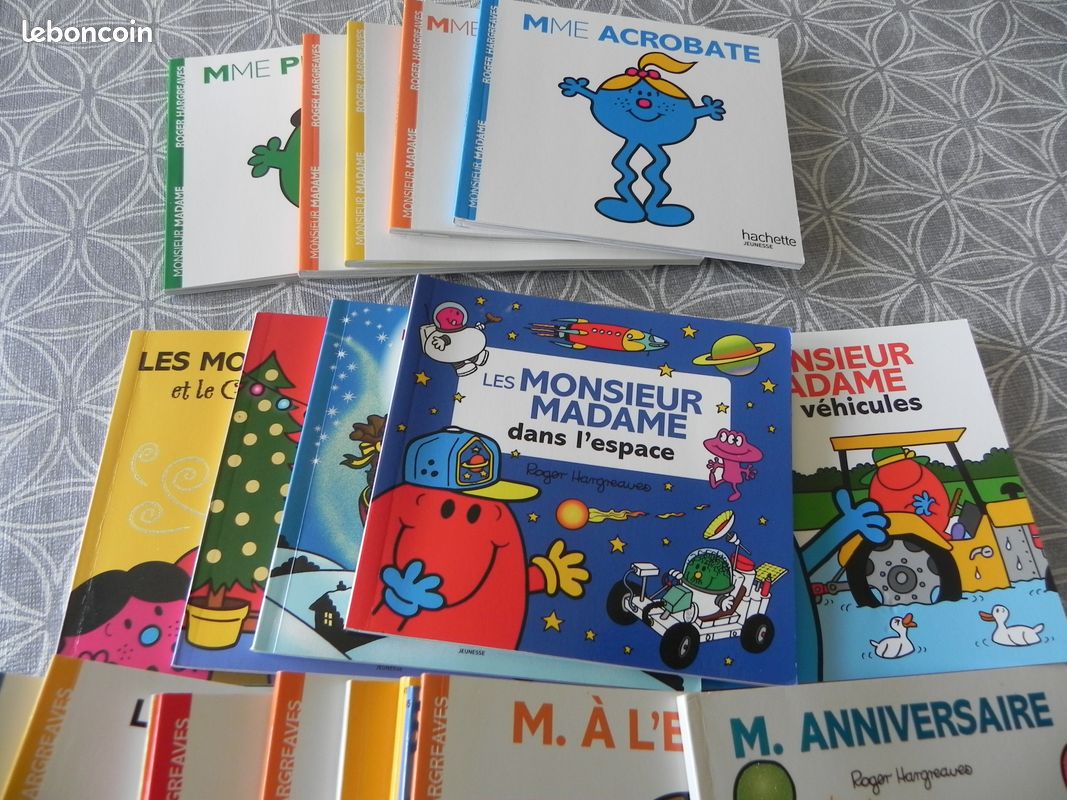 Livre souple Monsieur Madame Hachette jeunesse (vero68) (image 1)