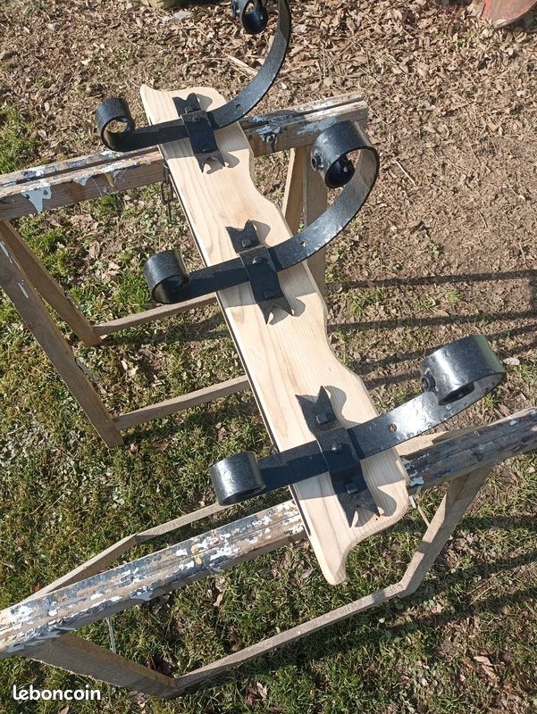Porte Manteau Bois & Métal (image 2)