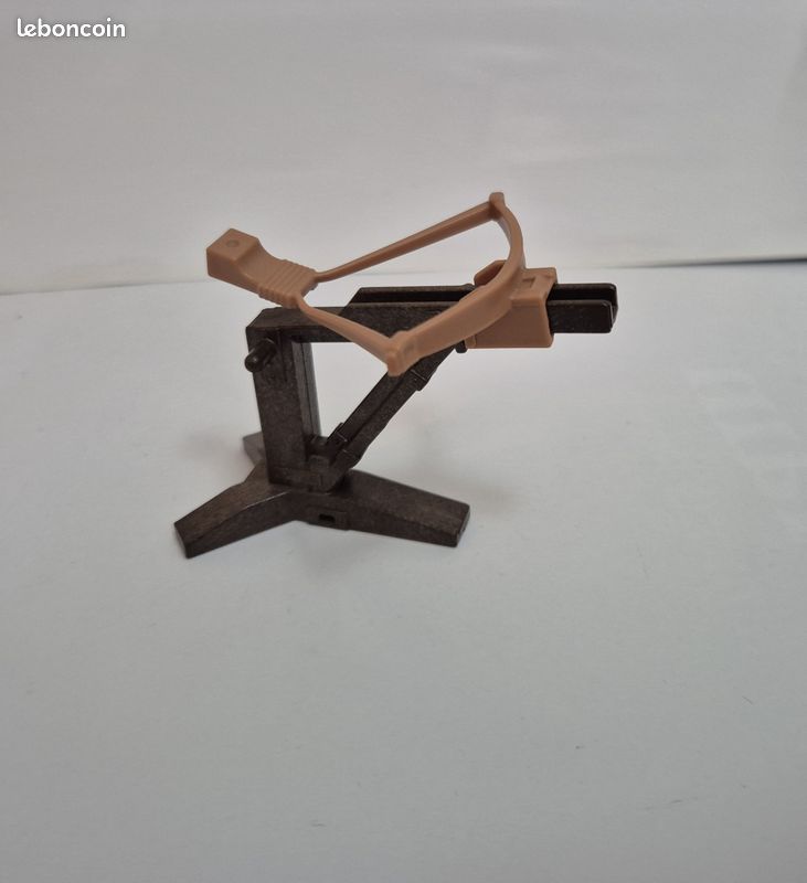 Pièces Playmobil Vintage - Baliste Médiévale Et Accessoires - Lot De Pièces - Occasion