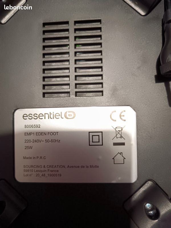 Appareil de massage pied neuf (image 2)